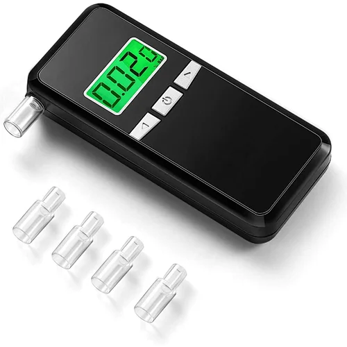 Dropshipping Shenzhen Portable LCD Mini Breathalyzer Alcoholometer Digital Breath Alcohol Tester