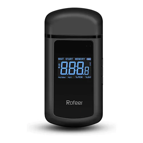 Dropshipping Portable Mini LCD Alcohol Tester Meter Breathalyzer Alcoholometer Breath Alcohol Tester