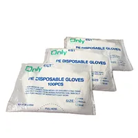 Clear  Washing Gloves PE gloves
