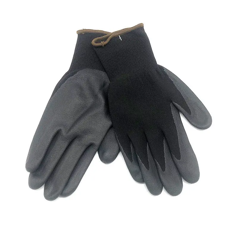 Factory Industrial Glove 15G Nylon Spandex Shell Nitrile Coated