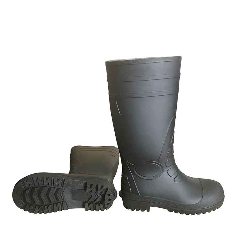 Black PVC Industry Boots