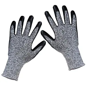 Kitchen Cut Level 5 Stainless Steel Safety Gloves for Butcher Meat Cutting