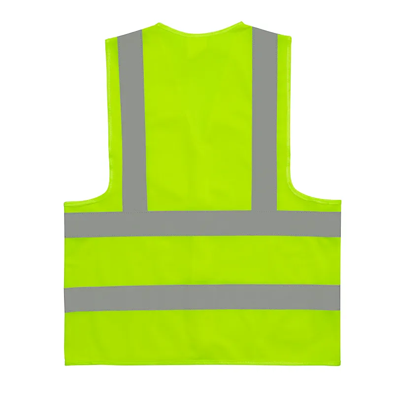 Breathable Safety Vest with X-cross Reflective Vest&Zipper Closure