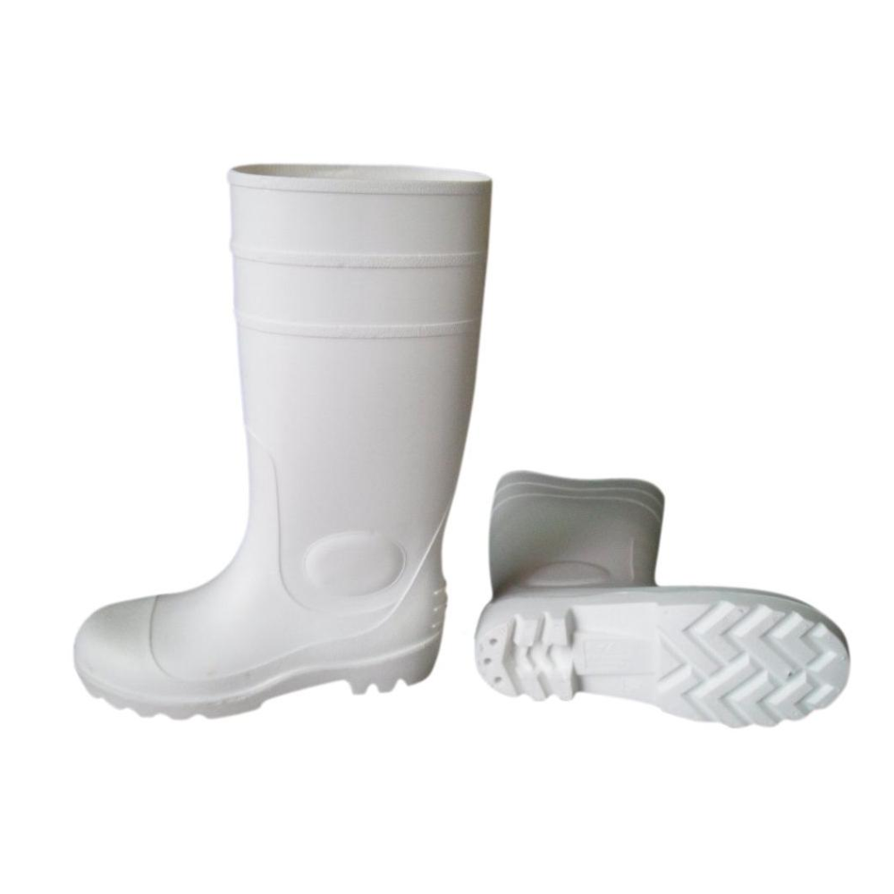 White PVC Industry Boots