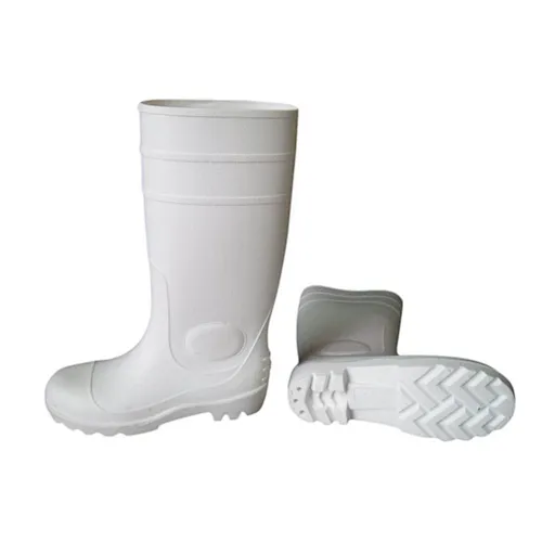 White PVC Industry Boots