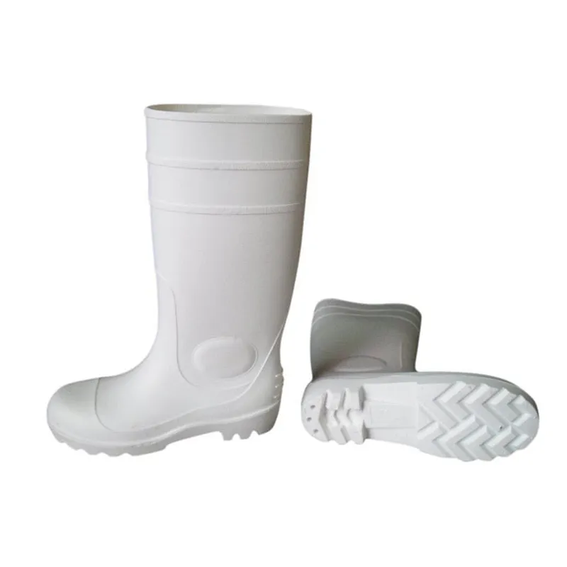 White PVC Industry Boots