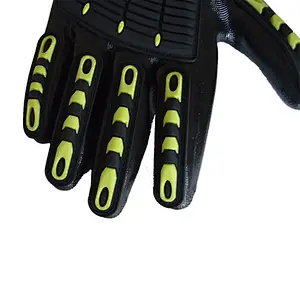 High Performance Anti Impact Machine Gloves Protective Hand in Oil Field
