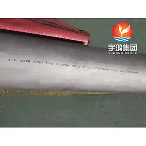 ASTM A790 S32750 SUPER DUPLEX STEEL SMLS PIPE