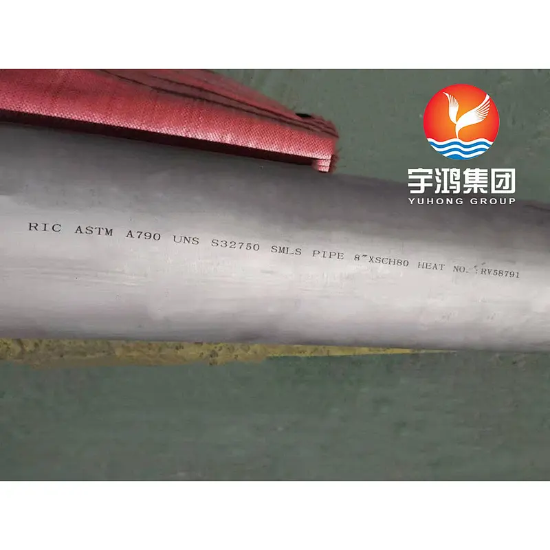 ASTM A790 S32750 SUPER DUPLEX STEEL SMLS PIPE