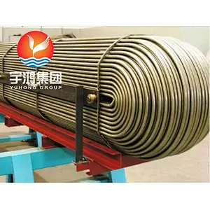 ASTM B111 C68700 Aluminum Brass Seamless U Bend Tube  (CONDENSER TUBE )