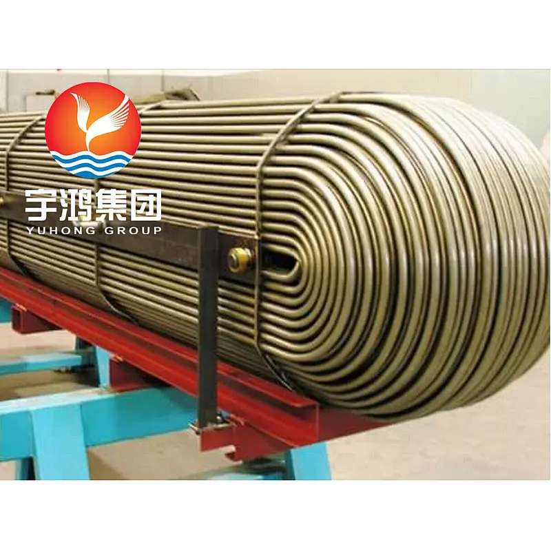 ASTM B111 C68700 Aluminum Brass Seamless U Bend Tube  (CONDENSER TUBE )