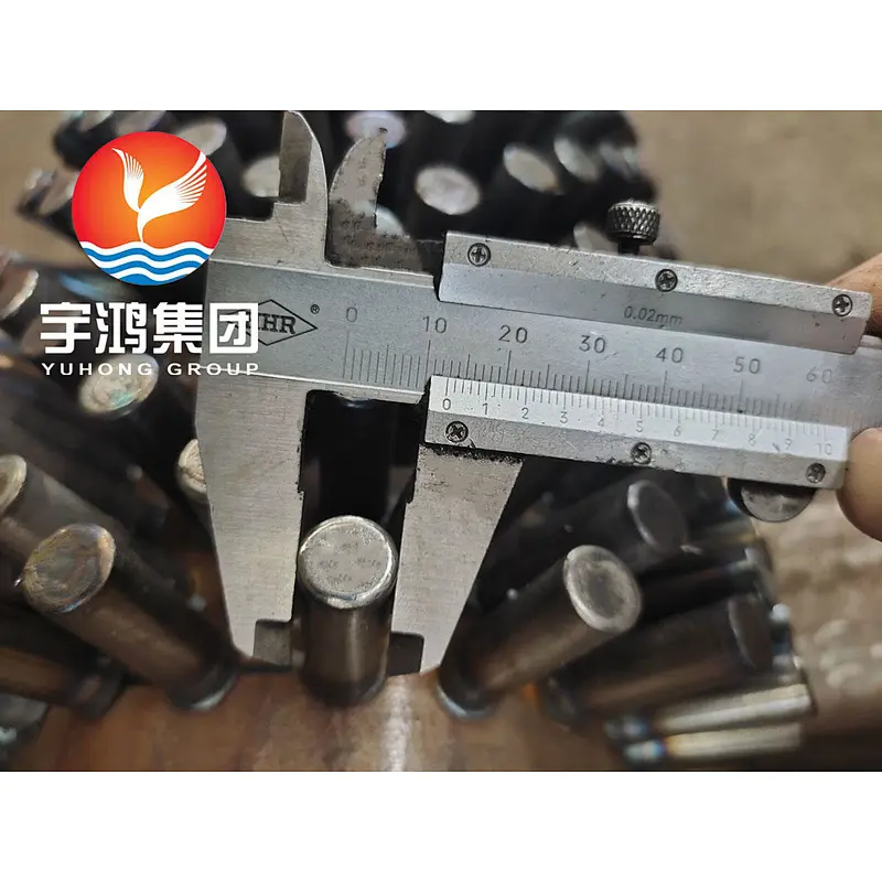 Finned Tube ASTM A335 P11, P22, P5, P9 , P91 Studded Tube.
