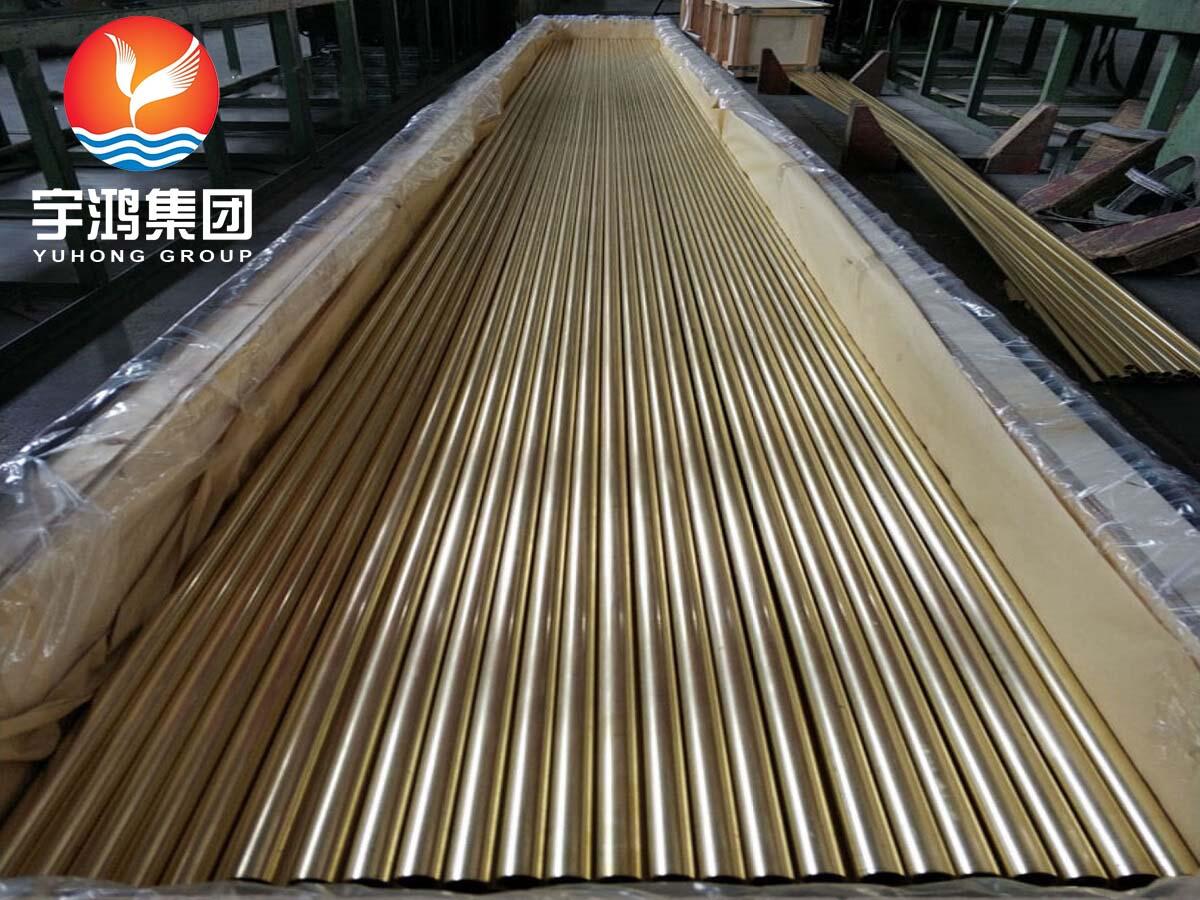 ASTM B111 C68700 Aluminum Brass Seamlesss Tube