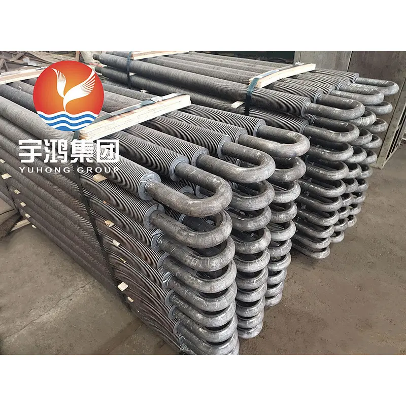 TP304/TP304L/TP316L Stainless Steel U Bend Finned Tube Spiral Extruded / Stud