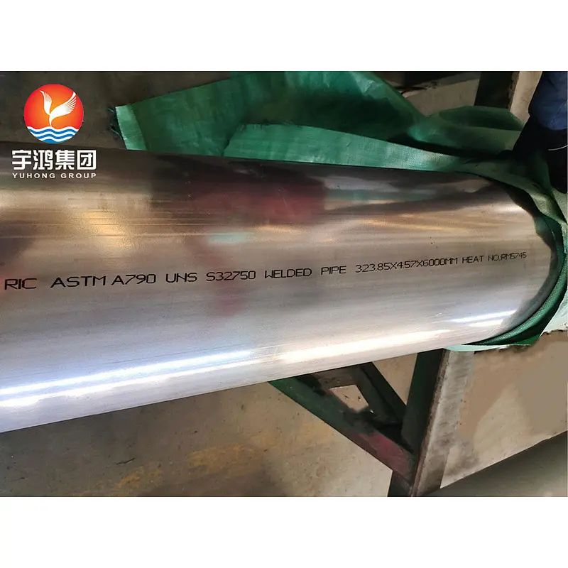 ASTM A790 S32750 SUPER DUPLEX STEEL WELDED PIPE