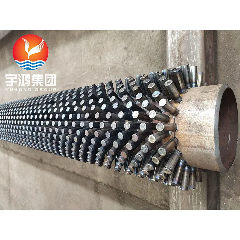 Finned Tube ASTM A335 P11, P22, P5, P9 , P91 Studded Tube.