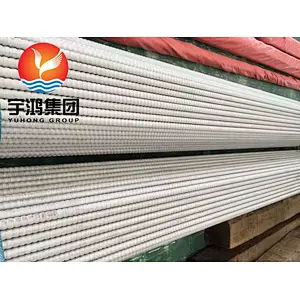 S30403 Stainless Steel Corrugated Tube For Heat Exchangers PA Fin Tube
