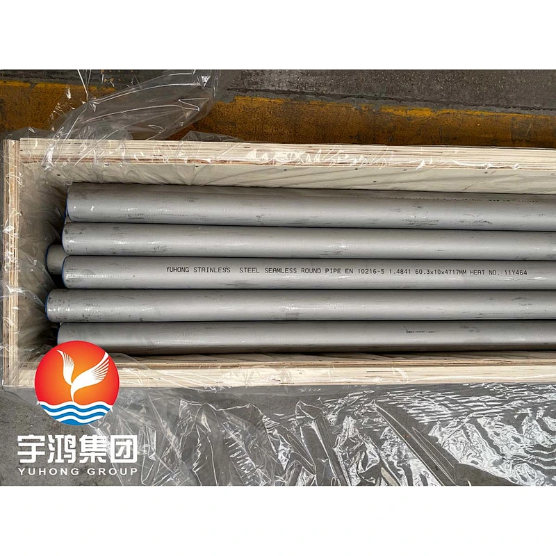 EN 10216-5 1.4841 Stainless Steel Seamless Round Pipe