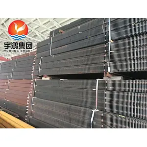 ASTM A192 SMLS Bolier Square Heat Exchanger Fin Tube Of Waste Heat Recovery Unit