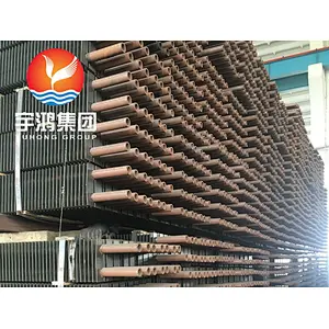 ASTM A192 SMLS Bolier Square Heat Exchanger Fin Tube Of Waste Heat Recovery Unit