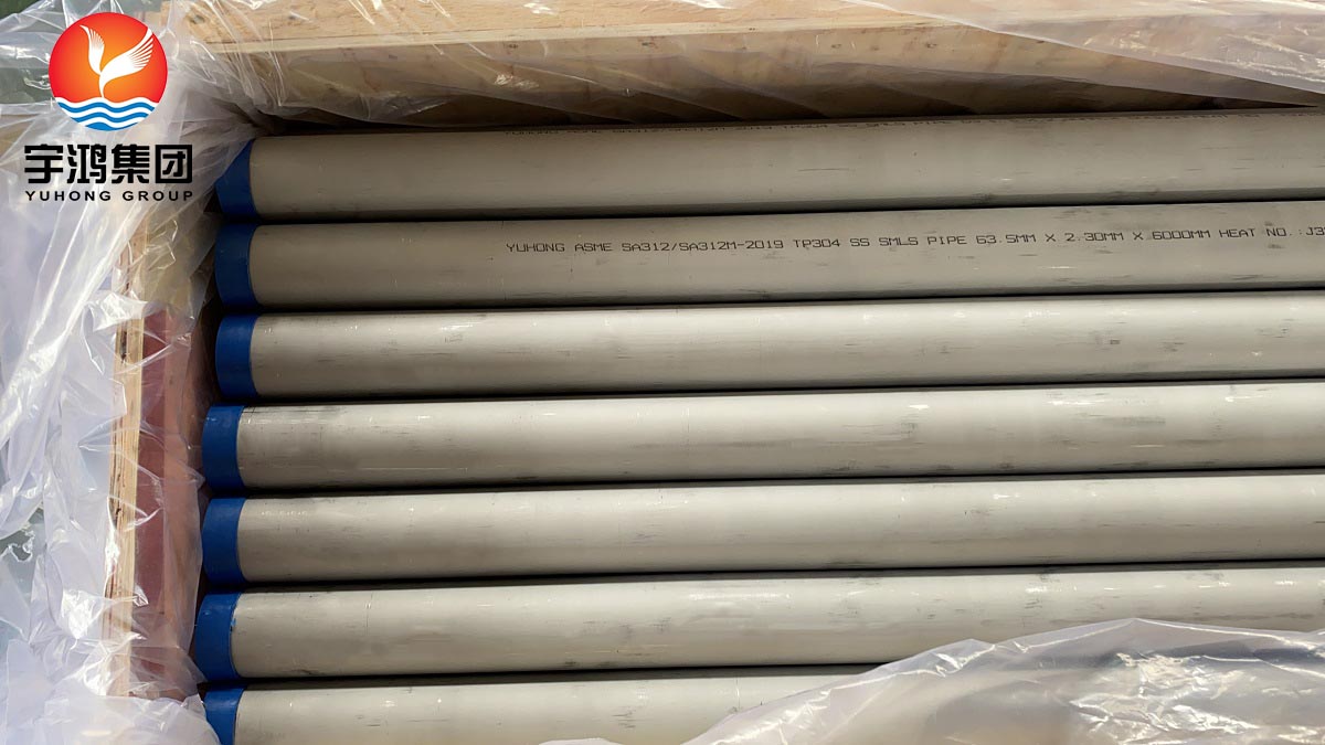 YUHONG GROUP - PROJECT OF ASME SA312 TP304 SS SMLS PIPE