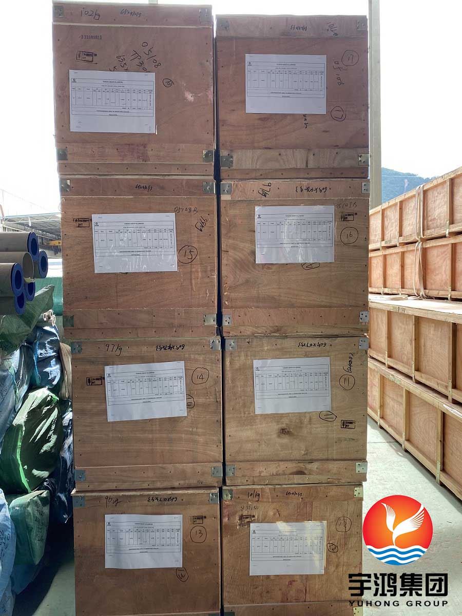 YUHONG GROUP - PROJECT OF ASME SA312 TP304 SS SMLS PIPE