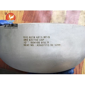 ASTM A815 S32750 CAP SUPER DUPLEX STEEL B16.9
