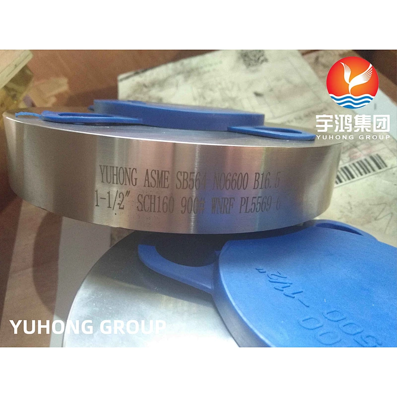 ASME SB564 NO6600 (INCONEL600) WNRF FLANGE