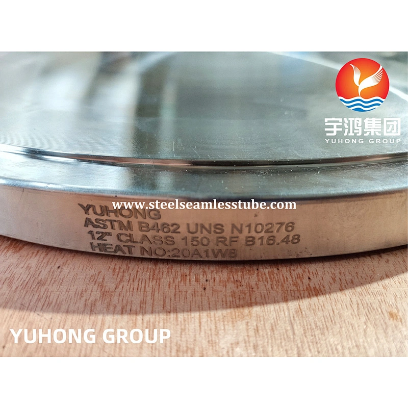 ASTM B462 ALLOY C276 SPECTACLE BLIND FLANGE B16.48