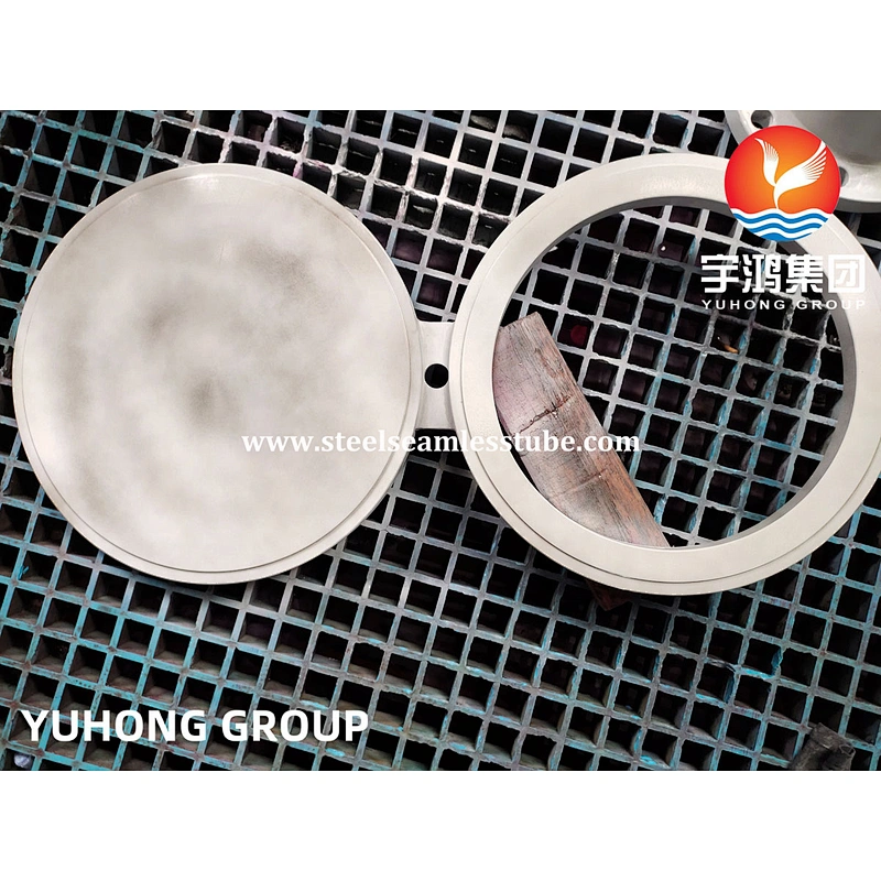 ASTM B462 ALLOY C276 SPECTACLE BLIND FLANGE B16.48