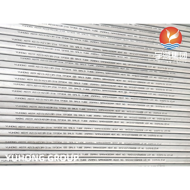 ASTM A213 TP304 STAINLESS STEEL SEAMLESS TUBE
