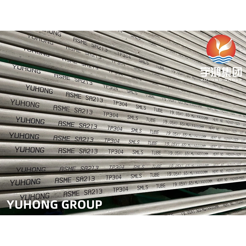 ASME SA213 TP304 STAINLESS STEEL SEAMLESS TUBE