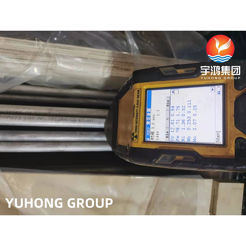 ASTM A213 TP444 STAINLESS STEEL U BEND HEAT EXCHANGER TUBE