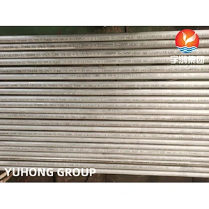 ASTM A213 TP444 STAINLESS STEEL U BEND HEAT EXCHANGER TUBE