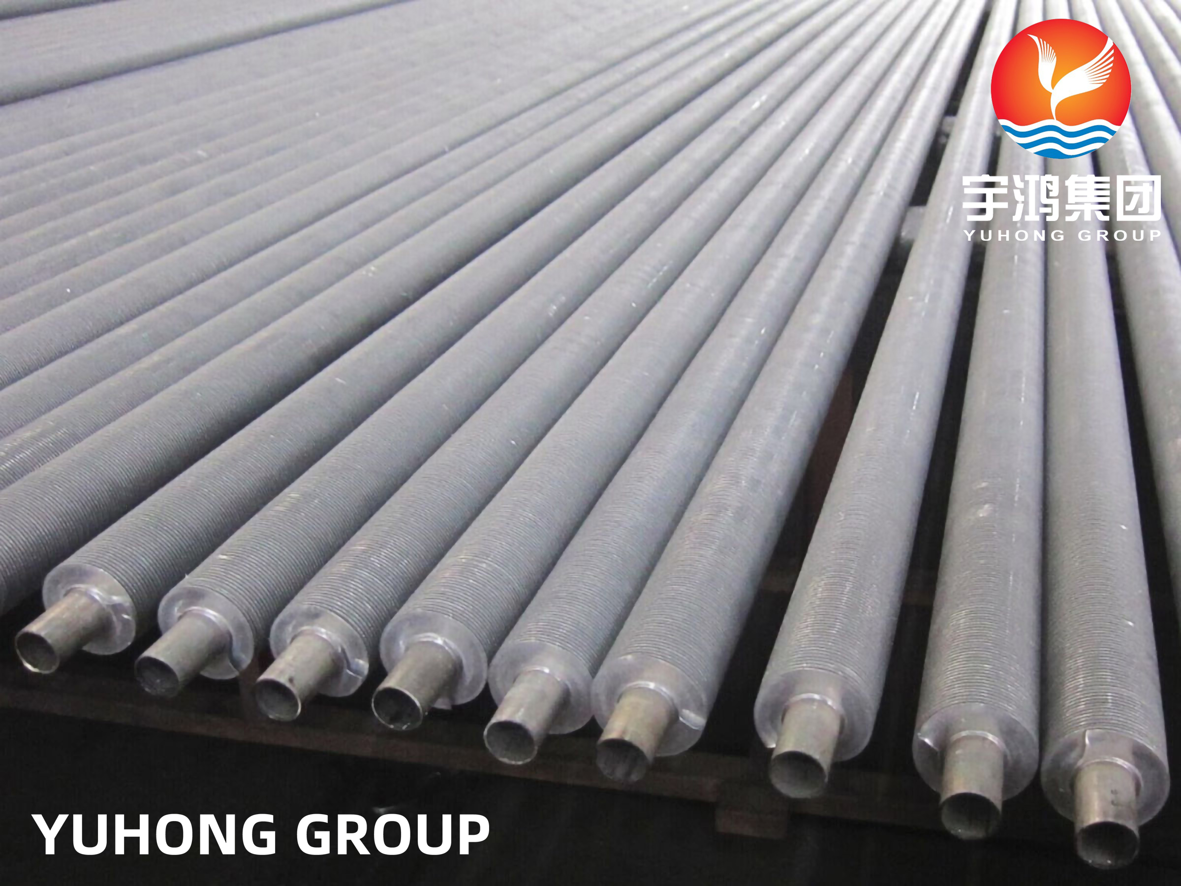 ASME SA179 Wrapped Tension L Type Finned Tube