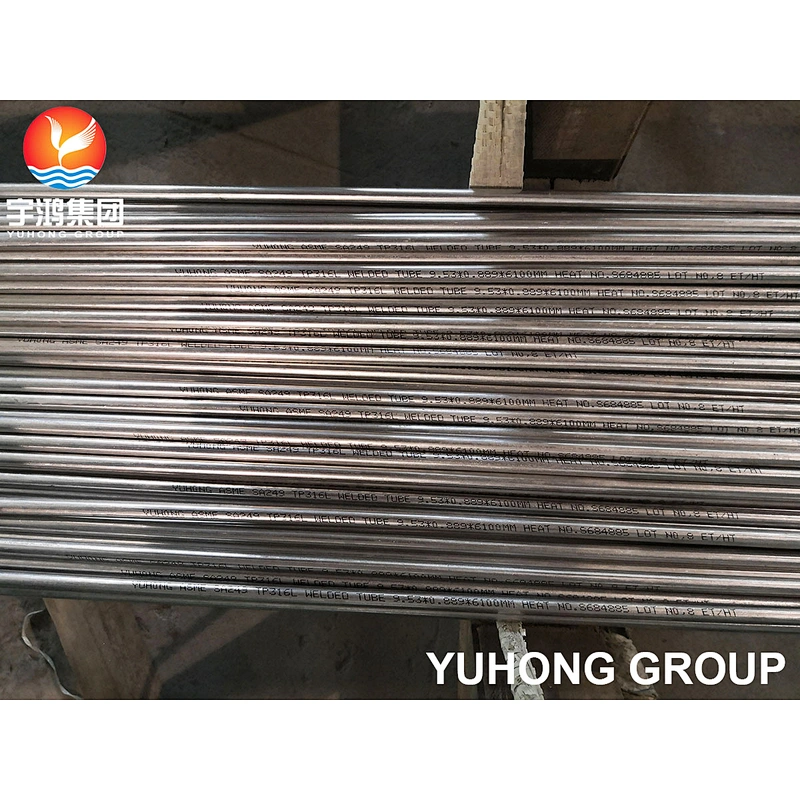 ASME SA249 TP316L STAINLESS STEEL WELDED TUBE