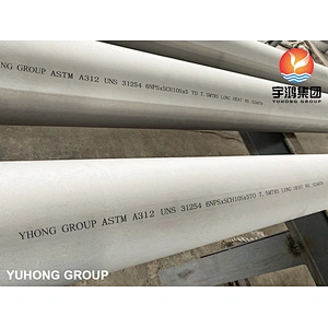 ASTM A312 S31254 STAINLESS STEEL SMLS PIPE
