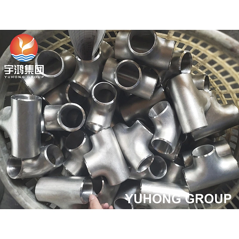 ASTM A815 S32750 EQUAL TEE SUPER DUPLEX STEEL B16.9