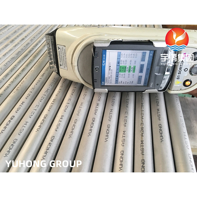 HEAT EXCHANGER TUBE ASTM A213 TP316L STAINLESS STEEL SEAMLESS TUBE