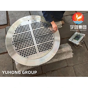 ASTM A182 F304 STAINLESS STEEL TUBESHEET HEAT EXCHANGER