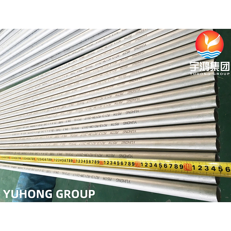 HEAT EXCHANGER TUBE ASTM A213 TP316L STAINLESS STEEL SEAMLESS TUBE