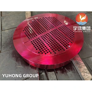 ASTM A182 F304 STAINLESS STEEL TUBESHEET HEAT EXCHANGER