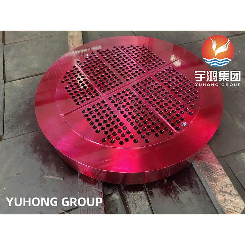 ASTM A182 F304 STAINLESS STEEL TUBESHEET HEAT EXCHANGER
