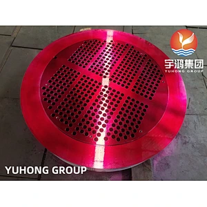ASTM A182 F304 STAINLESS STEEL TUBESHEET HEAT EXCHANGER