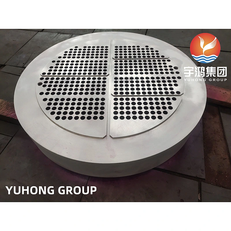 ASTM A182 F304 STAINLESS STEEL TUBESHEET HEAT EXCHANGER