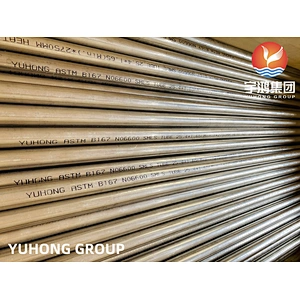 ASTM B167 Inconel600 NO6600 Nickel Alloy Tube Bright Annealing
