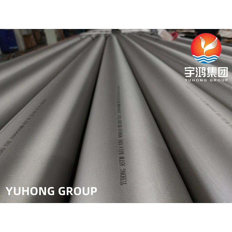 ASTM B514 Incoloy 800H NO8810 WELDED TUBE