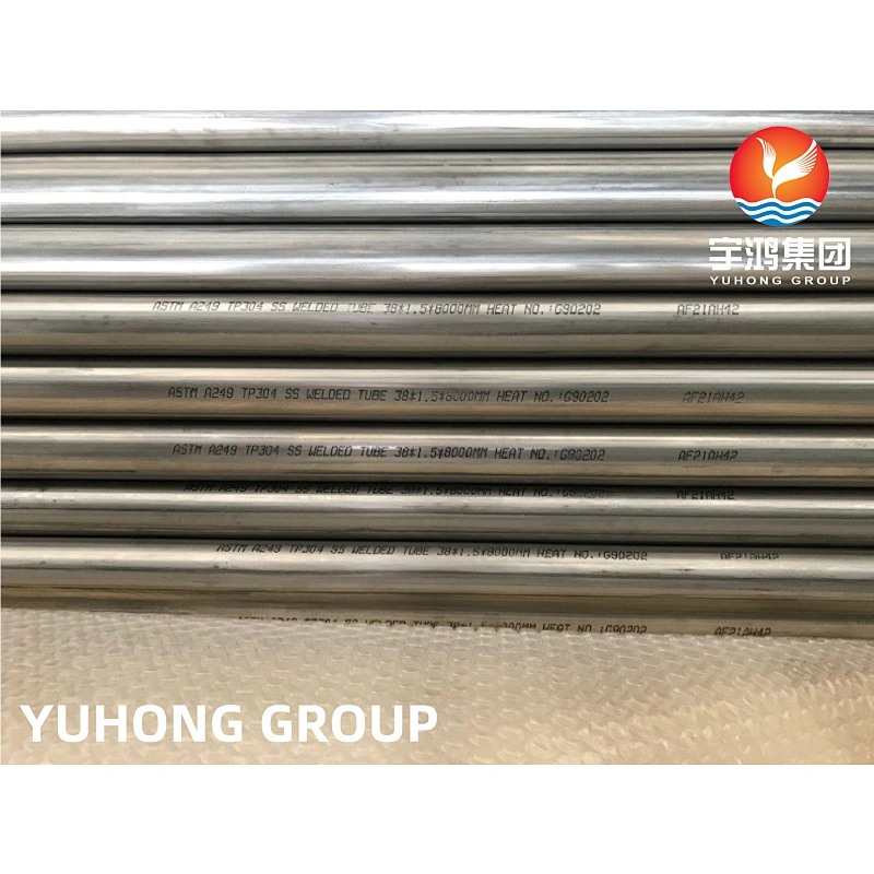 ASTM A249 TP304 STAINLESS STEEL WELDED TUBE