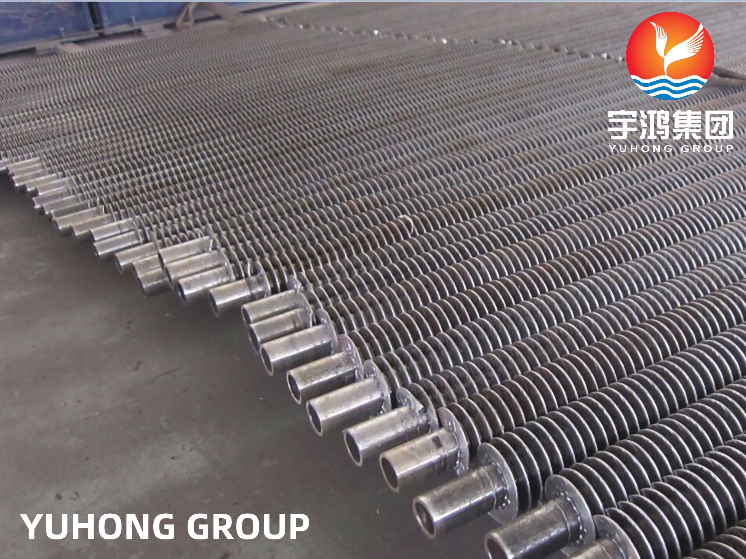 ASTM B338 Gr. 2 SMLS Titanium Spiral Extruded Finned Tube
