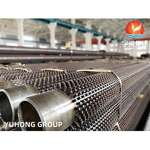 ASTM A312 Heat Exchanger Studded Pipe TP304 / 304L / TP316L /TP317L,STUD A276 S41000